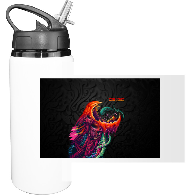 Бутылка для воды - CS:GO Hyper Beast Original - Mfest