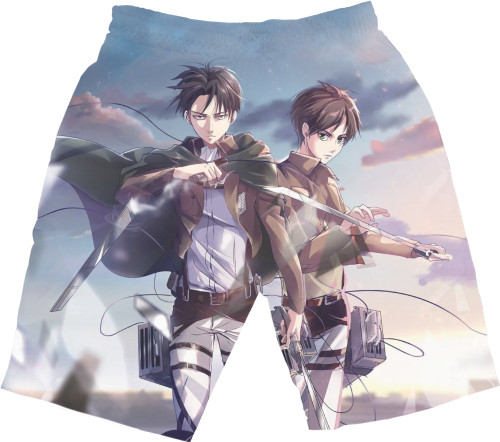 Levi and Eren