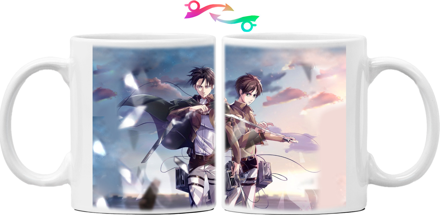 Levi and Eren