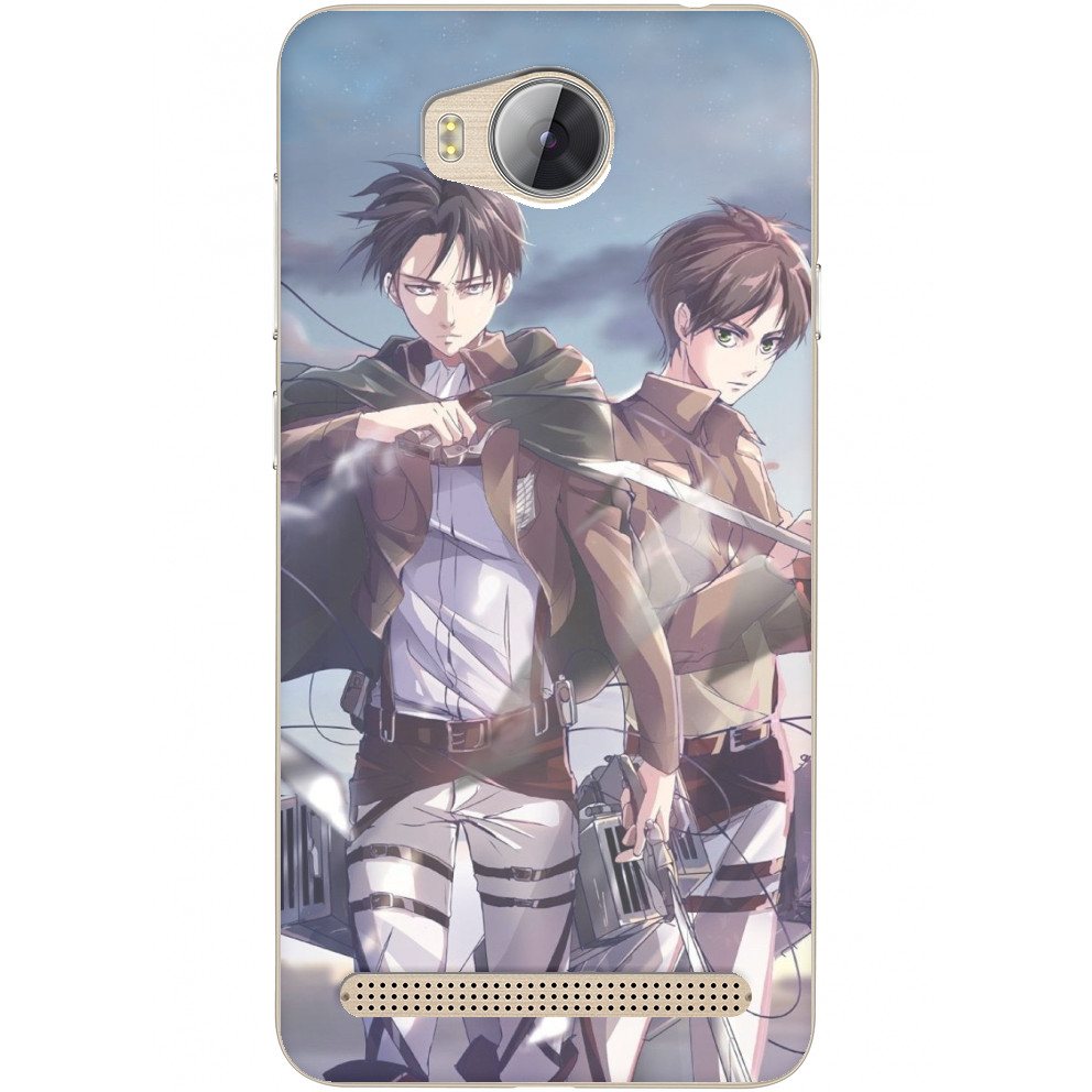 Levi and Eren