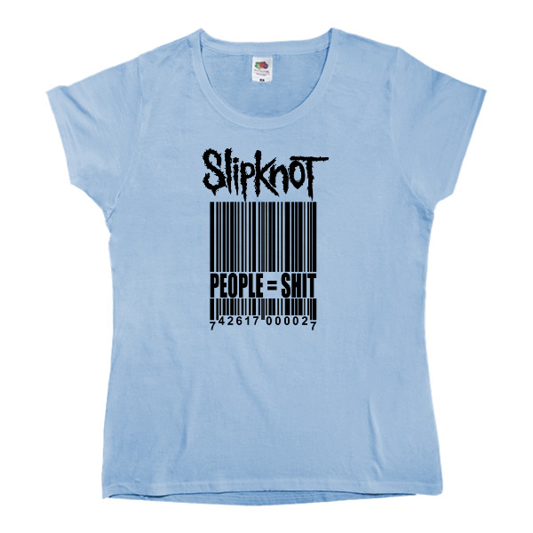 Women's T-shirt Fruit of the loom - Slipknot People - Mfest