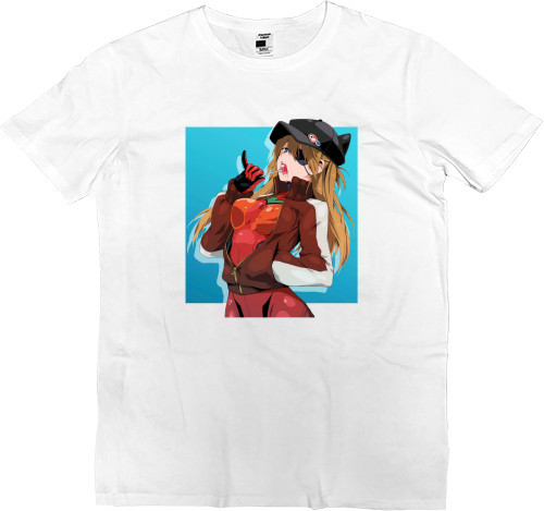 Men’s Premium T-Shirt - asuka langley art - Mfest