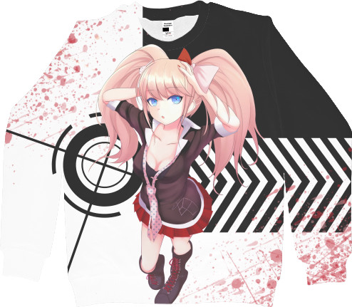 Men's Sweatshirt 3D - Junko Enoshima Danganronpa - Mfest