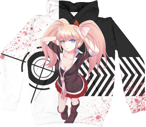 Unisex Hoodie 3D - Junko Enoshima Danganronpa - Mfest