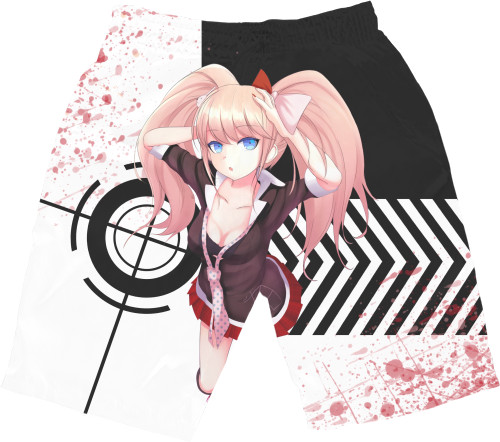 Men's Shorts 3D - Junko Enoshima Danganronpa - Mfest