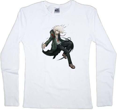 Футболка з Довгим Рукавом Жіноча - Nagito Komaeda - Mfest