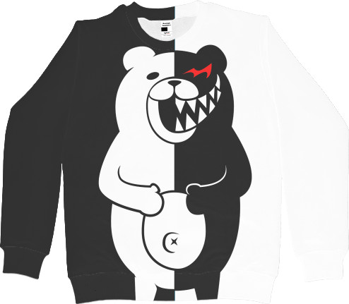 Men's Sweatshirt 3D - monokuma danganronpa - Mfest