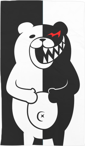 Towel 3D - monokuma danganronpa - Mfest