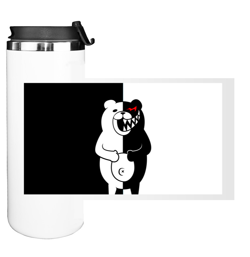 Water Bottle on Tumbler - monokuma danganronpa - Mfest