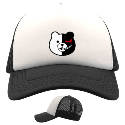 Kids' Trucker Cap - danganronpa logo 3 - Mfest