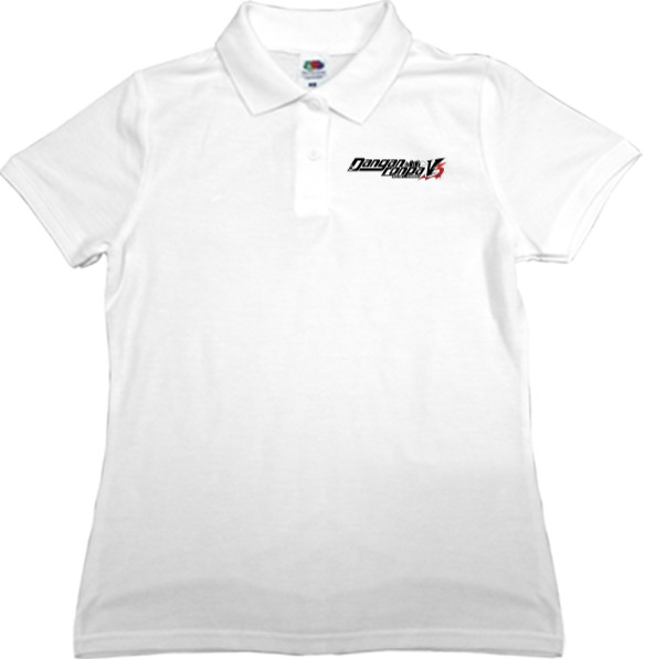 Women's Polo Shirt Fruit of the loom - danganronpa logo - Mfest