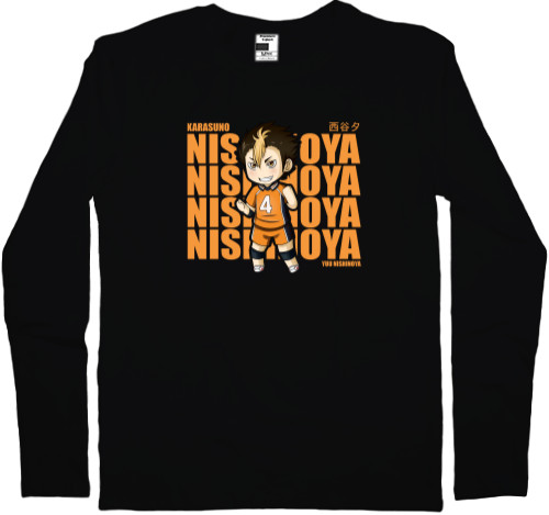 Men's Longsleeve Shirt - Yuu Nishinoya - Mfest