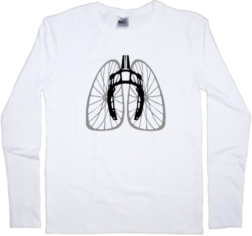 Men's Longsleeve Shirt - bicycle - Mfest