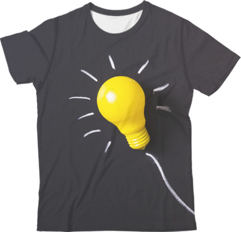 Kids' T-Shirt 3D - Lamp - Mfest