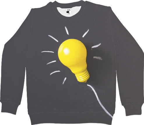 Men's Sweatshirt 3D - Lamp - Mfest