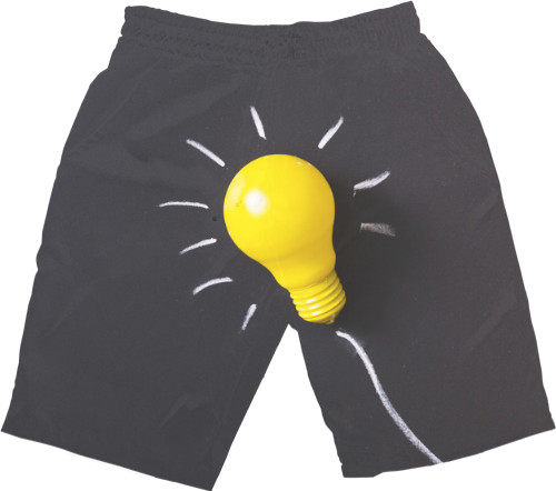 Kids' Shorts 3D - Lamp - Mfest