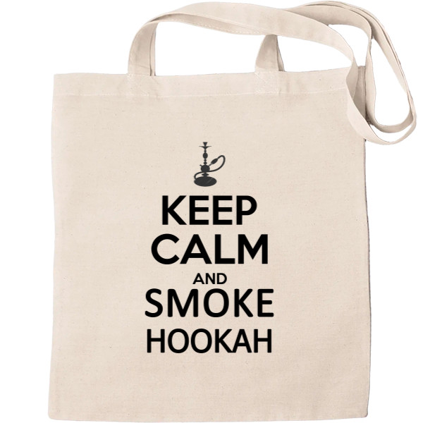 Tote Bag - Keep calm and smoke - Mfest