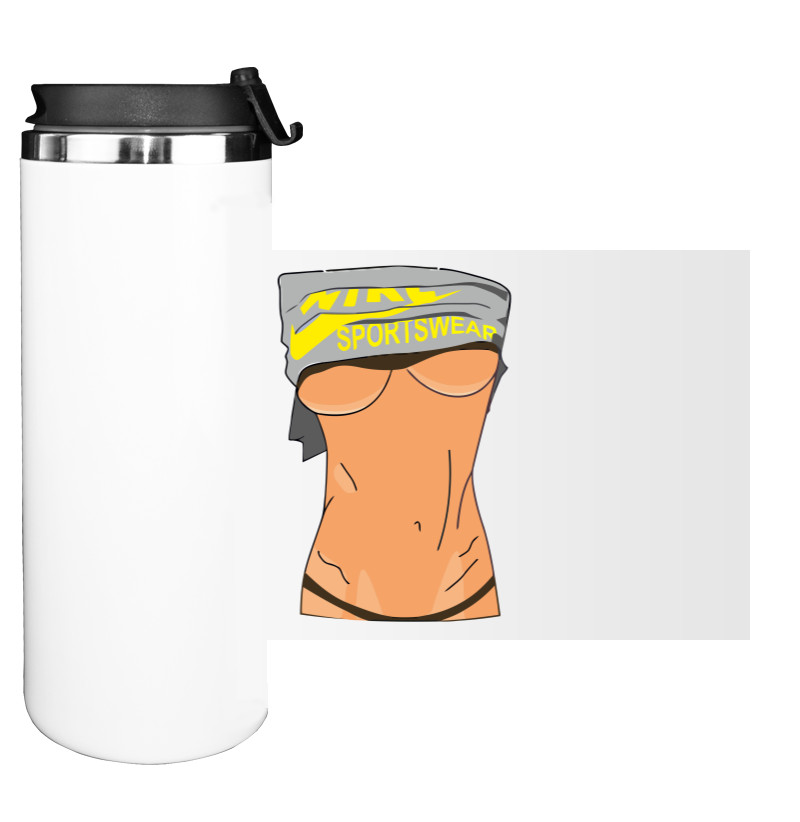 Water Bottle on Tumbler - Торс найк - Mfest