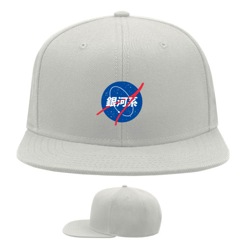 Кепка Снепбек - Nasa logo Japan - Mfest