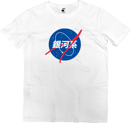 Футболка Премиум Детская - Nasa logo Japan - Mfest