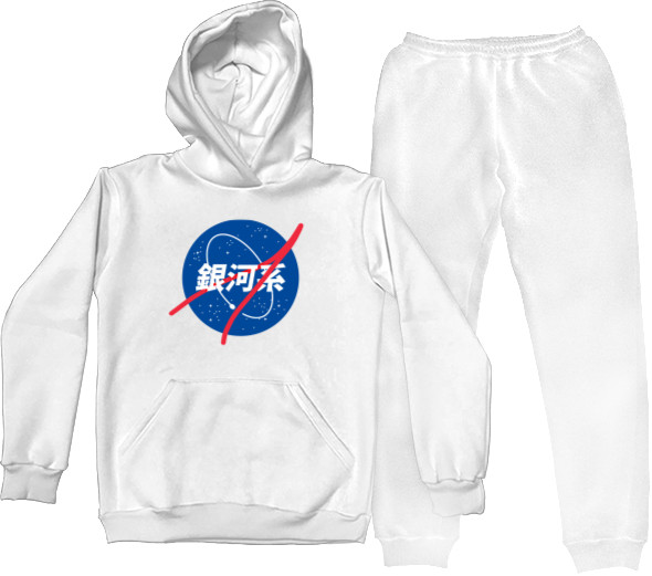 Sports suit for women - Nasa logo Japan - Mfest