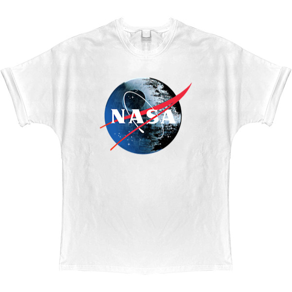 T-shirt Oversize - Nasa logo Star Wars - Mfest