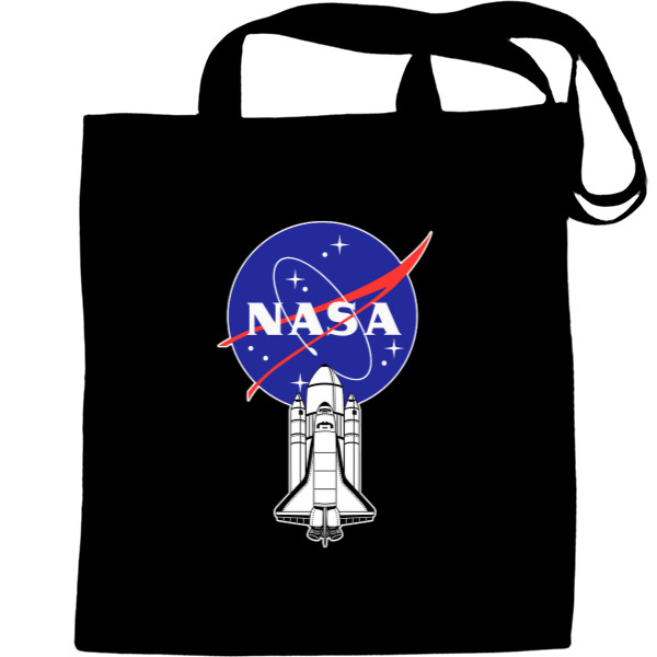 Еко-Сумка для шопінгу - Nasa logo 3 - Mfest