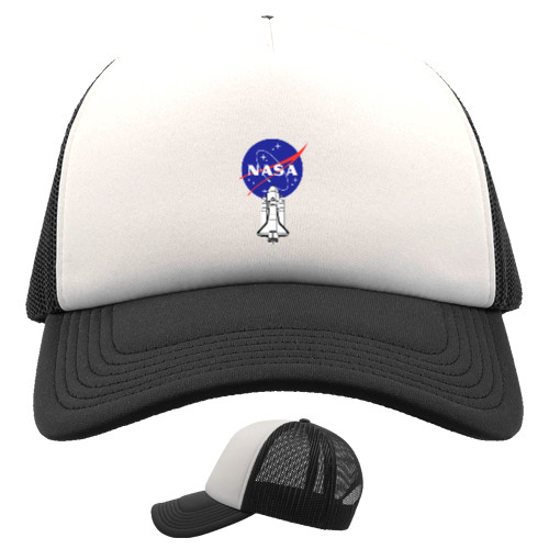 Кепка Тракер Детская - Nasa logo 3 - Mfest