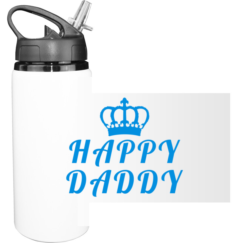 Sport Water Bottle - Happy daddy - Mfest