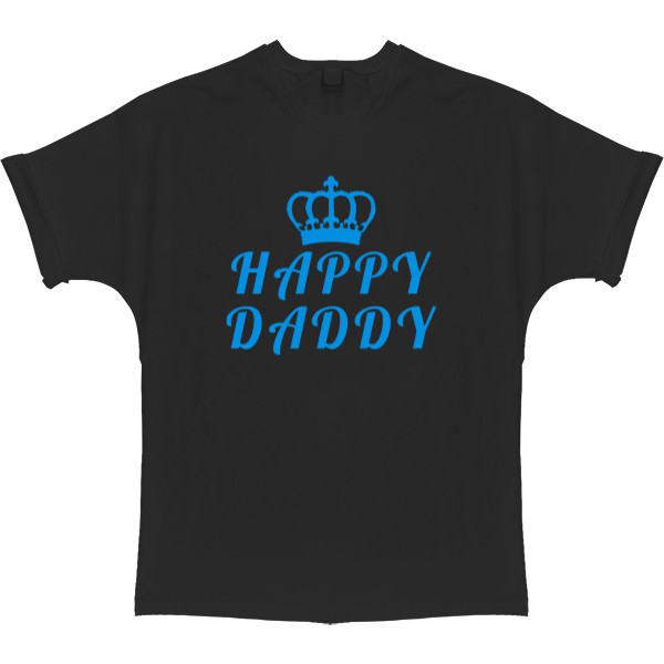 T-shirt Oversize - Happy daddy - Mfest