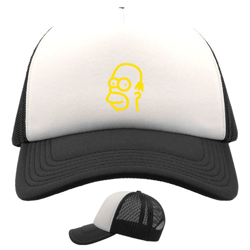 Kids' Trucker Cap - Simpsons family father - Mfest