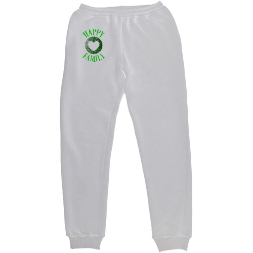 Women's Sweatpants - Happy family green - Mfest