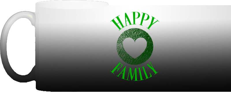 Happy family green