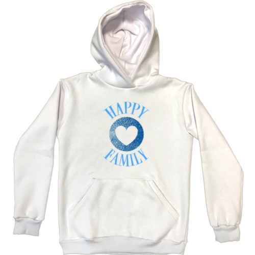 Unisex Hoodie - Happy family blue - Mfest