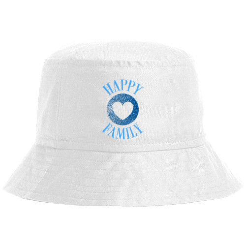 Bucket Hat - Happy family blue - Mfest