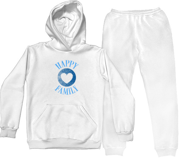 Sports suit for women - Happy family blue - Mfest