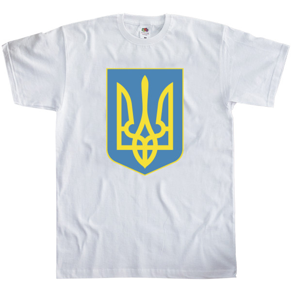 Kids' T-Shirt Fruit of the loom - Герб Украины 3 - Mfest