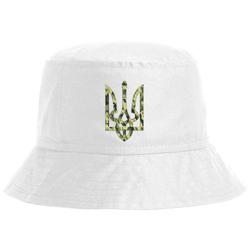 Bucket Hat - Герб Украины Камуфляжный - Mfest