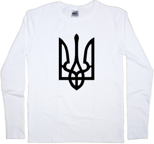 Men's Longsleeve Shirt - Герб України - Mfest