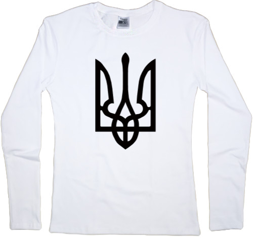 Women's Longsleeve Shirt - Герб України - Mfest