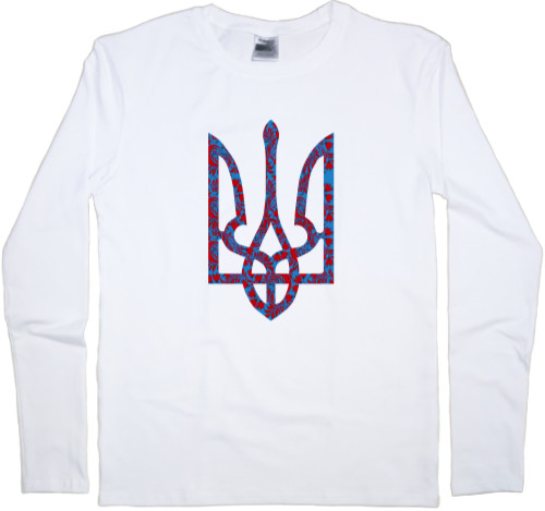 Kids' Longsleeve Shirt - Герб с узором 3 - Mfest