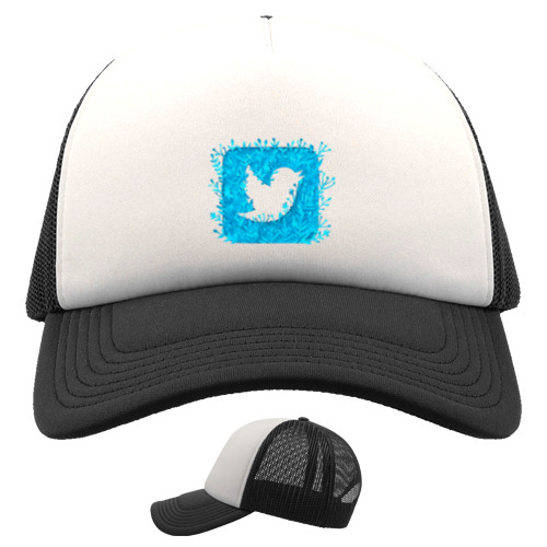 Kids' Trucker Cap - Twitter art - Mfest