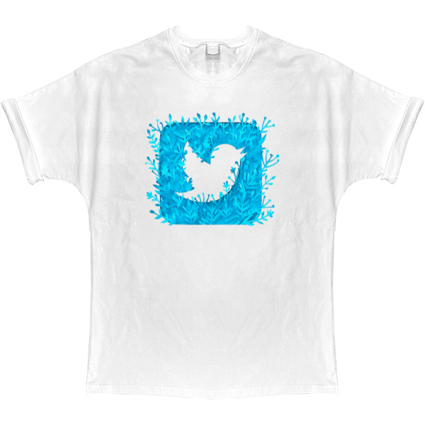 T-shirt Oversize - Twitter art - Mfest