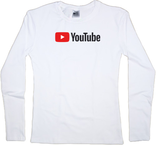 Women's Longsleeve Shirt - Youtube - Mfest