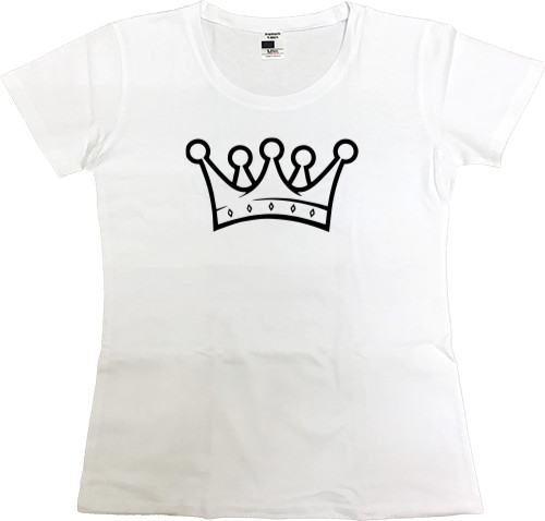 Women's Premium T-Shirt - Корона - Mfest