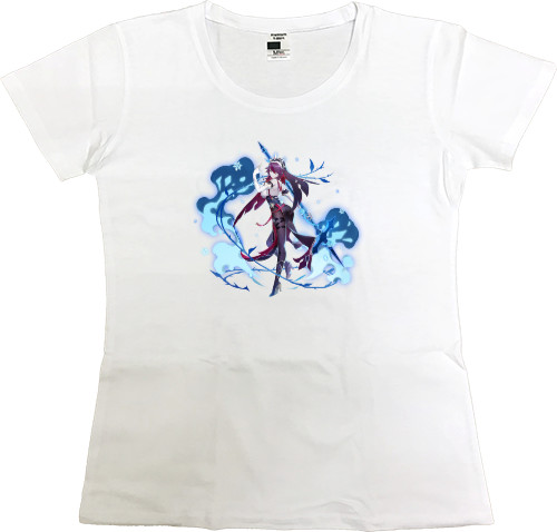 Women's Premium T-Shirt - rosaria genshin impact 2 - Mfest