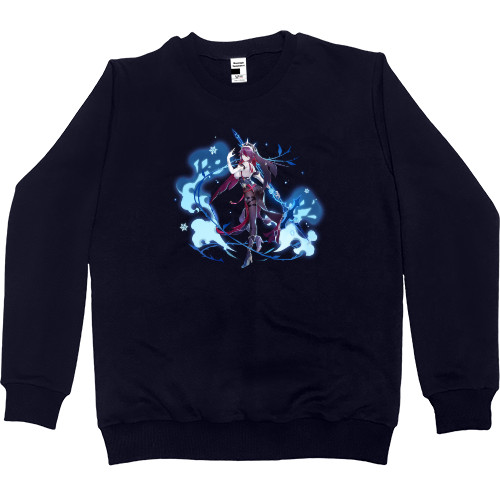 Women's Premium Sweatshirt - rosaria genshin impact 2 - Mfest