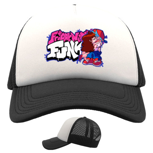 Trucker Cap - friday night funkin - Mfest