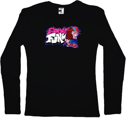 Women's Longsleeve Shirt - friday night funkin - Mfest