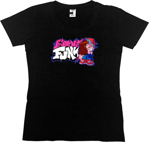 Women's Premium T-Shirt - friday night funkin - Mfest